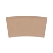 BLANK Corrugated Kraft Coffee Sleeve