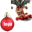 Festival Ornament Ball With Imprint Logo