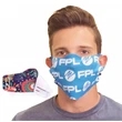 No-Sew w/ Full Color Imprint Washable Safety Face Masks