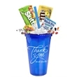 Thank You Candy Tumbler with Straw