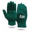 Green Knit Gloves