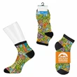 Custom Mid-Rise Sport Style Sock - Digital Sublimation