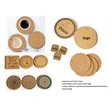 Recycled Cork Round Coasters