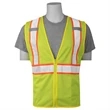 High Visibility Zipper Safety Vest (Class 2)