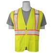 Solid Tricot Hi Viz Safety Vest (Class 2)