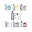 Portable Reusable Stainless Steel Flatware Set 8-Piece