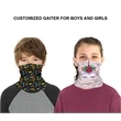 Full Color Gaiter Face Mask - Youth Size