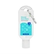 Hand Sanitizer Gel with Carabiner, 1 oz.