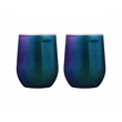 Corkcicle 12oz Stemless Wine Cup - Dragonfly, 2 Pack