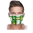 2 Ply Sublimated Polyester Mask with Filter Pocket