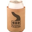 3 3/4" Laserable Leatherette Beverage Holder