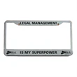 Aluminum License Plate Frame