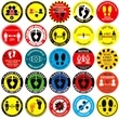 Custom Full Color Social Distancing Floor Decals 10" Sticker