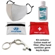 Back to Work Kit - 4 Layer Reusable Mask, Sanitizer, Stylus