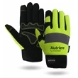 Touchscreen Waterproof Winter Lined Hi-Viz Mechanics Gloves