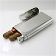 Hip Flask with Cigar Case