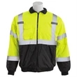 Hi-Viz Lime Black Bottom Jacket (Class 3)