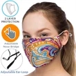 2-Layers Face Mask w/Custom Logo & Adjustable Ear Loop