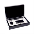Carbon Fiber Finish Pen, Card Case and Key Chain Gift Set