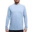 M&O® MEN'S POLY-BLEND LONG SLEEVE TEE
