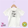 Baby Crew Neck T-Shirts White- Laughing Giraffe®