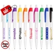 Closeout "Promotional" White Click Pen - No Minimum