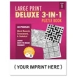 Large Print Deluxe 3-in-1 Puzzle Book Vol.1