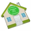 1/4" Acrylic House Magnet