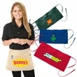 Restaurant Aprons w/ Custom Logo Full Length and 3 Pockets