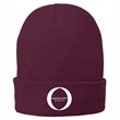 Port & Company Fleece-Lined Knit Cap Olmsted County Logo