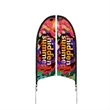12' Premium Feather Double-sided Graphic Kit