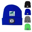 Acrylic beanie with LED lights