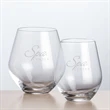 Reina Stemless Wine - 11.5oz/16.5oz - Deep Etch
