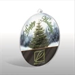 Acrylic Oval Ornament