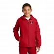 Youth Sport-Tek Hooded Raglan Jacket - STJL Logo