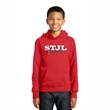 Youth Port & Company Pullover Hooded Sweatshirt - STJL Logo