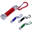 5 LED Flashlight with Carabiner