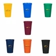 22 ounce Colorful Sturdy Plastic Beverage Cup