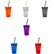 Translucent Colorful Single Walled Tumbler