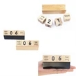 Desktop Decoration Cubes Perpetual Calendar