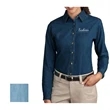 Ladies' Long Sleeve Denim Shirt