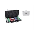 Entertainment Gambling Poker Chips Set With Aluminum Box