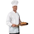 10 Knot Button Long Sleeve Chef Coat