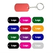Aluminum Dog Tag Keychain Pet ID