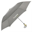 58" Vented Folding Golf Umbrella - Grey