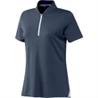 Adidas Women's Heat.Rdy Zip Short Sleeve Polo
