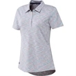 Adidas Women's Space Dye Short Sleeve Polo