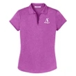 Port Authority Ladies Trace Heather Polo.