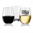 12oz PET Stemless Plastic Wine Cup