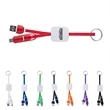 Key-Chained Slide-On Charging Cables